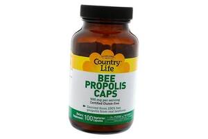 Bee Propolis Caps 500 Country Life 100вегкапс (71124006)