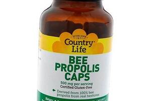 Bee Propolis Caps 500 Country Life 100вегкапс (71124006)