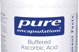 Буферизированная аскорбиновая кислота Витамин С Buffered Ascorbic Acid Pure Encapsulations для чувствительных людей 9...