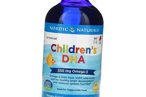 Children's DHA Liquid Nordic Naturals 237мл Клубника (67352006)