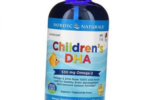 Children's DHA Liquid Nordic Naturals 473мл Клубника (67352006)