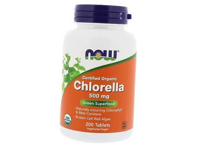 Chlorella 500 Now Foods 200таб (71128080)