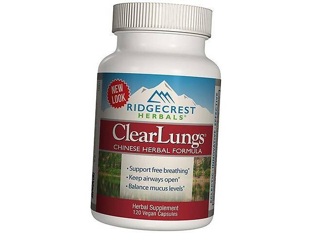 Clear Lungs Chinese Ridgecrest Herbals 120вегкапс (71390008)