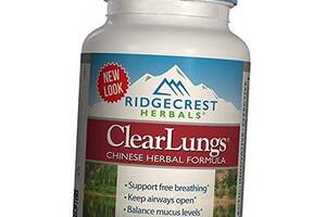 Clear Lungs Chinese Ridgecrest Herbals 60вегкапс (71390008)