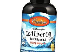 Cod Liver Oil Low Vitamin A Carlson Labs 150гелкапс Лимон (67353005)