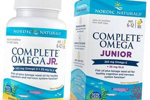 Complete Omega Junior Nordic Naturals 90гелкапс Лимон (67352009)