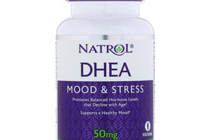 Дегидроэпиандростерон 50 мг, DHEA, Natrol, 60 таблеток