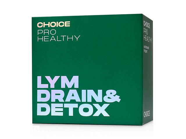 Детокс Лимфодренаж Lym Drain&Detox PRO HEALTHY CHOICE 90 капсул