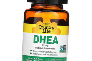 ДГЭА Дегидроэпиандростерон DHEA 25 Country Life 90вегкапс (72124019)