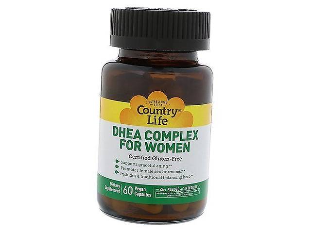 DHEA Complex for Women Country Life 60вегкапс (72124007)