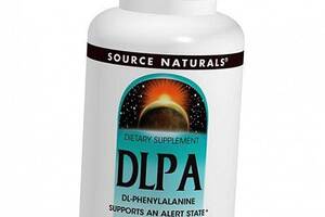 DL-Фенилаланин с Кальцием DLPA 750 Source Naturals 60таб (27355023)