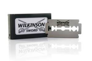 Двусторонние лезвия Wilkinson Sword для T-образных станков блок 20 уп. по 5 шт. (W0033)