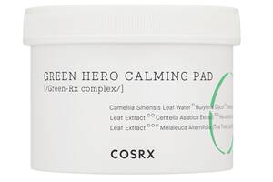 Диски для лица One Step Green Hero Calming Pad COSRX 70 шт