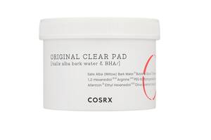 Диски для лица One Step Original Clear Pad COSRX 70 шт