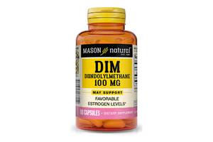 Дииндолилметан 100мг DIM Mason Natural 60 капсул