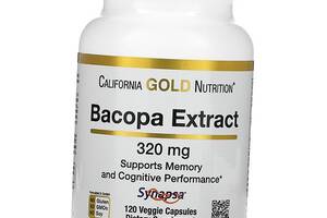 Экстракт Бакопы Bacopa Extract 320 California Gold Nutrition 120вегкапс (71427013)