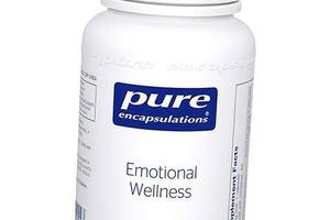 Емоційне здоров'я, Emotional Wellness, Pure Encapsulations 60капс (72361011)