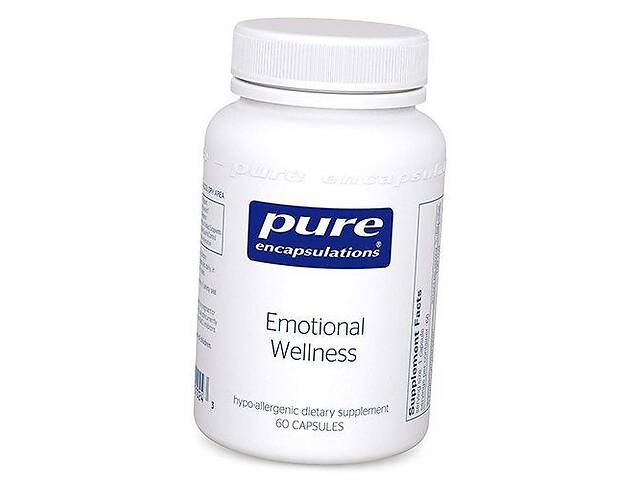 Эмоциональное здоровье Emotional Wellness Pure Encapsulations 60капс (72361011)