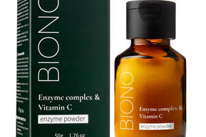 Энзимная пудра для умывания лица с витамином С Biono 50 г