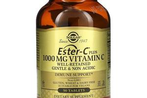 Эстер-С плюс Solgar витамин C 1000 мг 90 таблеток