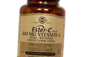 Эстер-С плюс Витамин С Ester-C 500 plus Vitamin C Solgar 50вегкапс (36313206)
