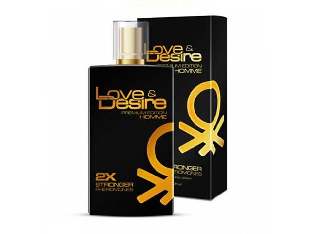 Феромоны для мужчин SHS Love&Desire Gold Men 100 мл