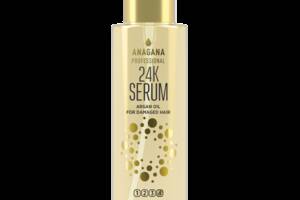 Флюид 24К с маслом Аргании для поврежденных волос 24К SERUM argan oil for damaged hair ANAGANA 100 мл