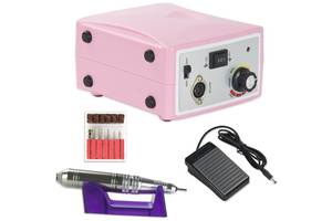 Фрезер SalonHome T-OPZS701 для маникюра и педикюра Pink Set-ZS701 45000 оборотов
