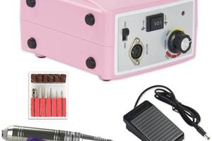 Фрезер SalonHome T-OPZS701 для маникюра и педикюра Pink Set-ZS701 45000 оборотов