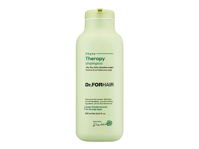 Фитотерапевтический шампунь для чувствительной кожи головы Dr.FORHAIR Phyto Therapy Shampoo 300 мл