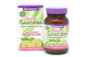 Гарциния формула управления весом Bluebonnet Nutrition Skinny Garcinia 60 вегетарианских капсул