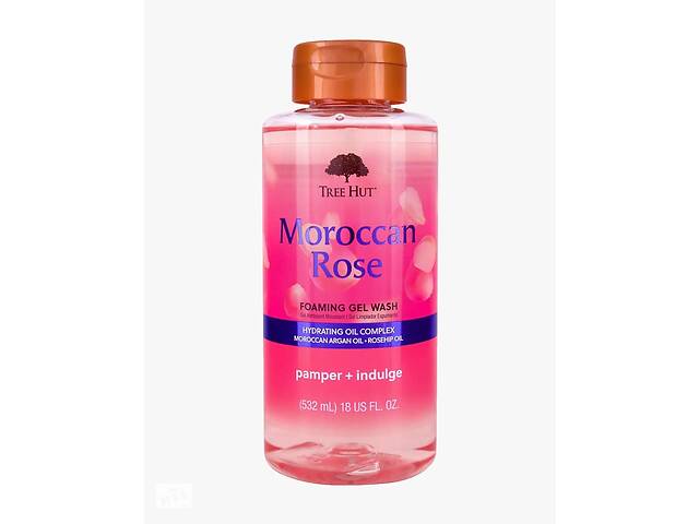 Гель для душа Tree Hut Marroccan Rose Foaming Gel Wash 532 мл