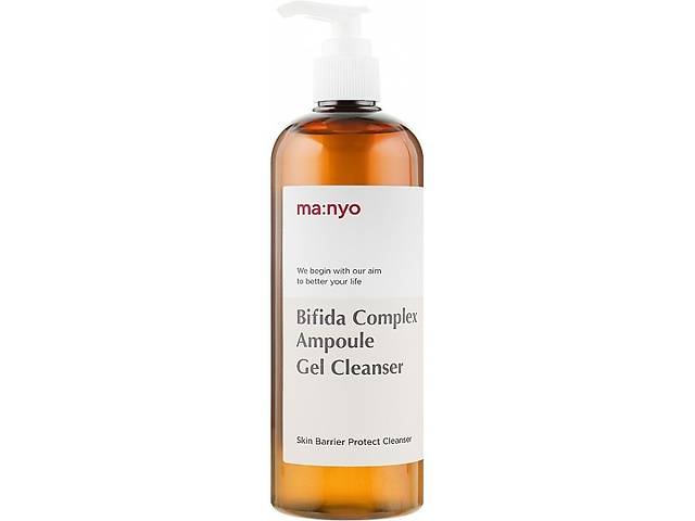 Гель для умывания с бифидо- и лактобактериями Manyo Factory Bifida Complex Ampoule Gel Cleanser 400 мл