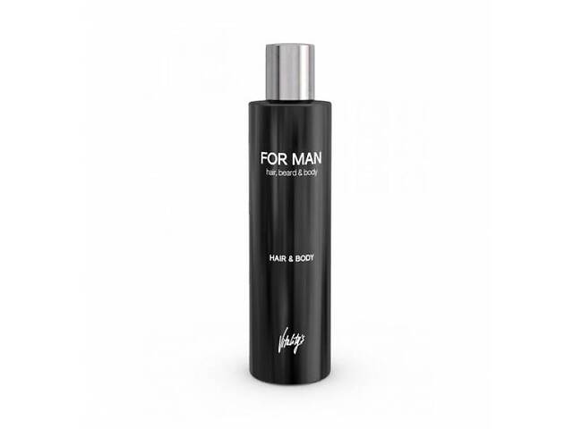 Гель-шампунь 2 в 1 Hair&Bodi Vitality’s Shampoo For Men 240 мл