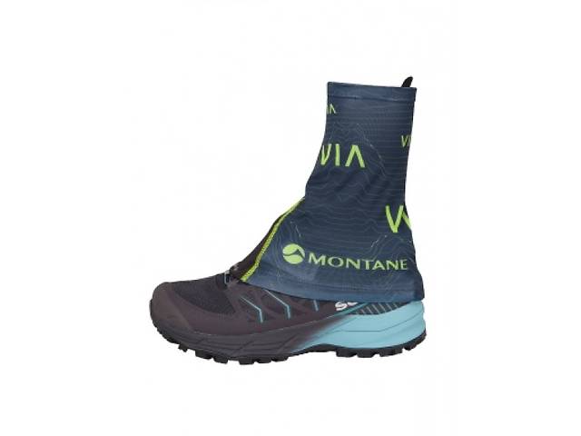 Гетры Montane Via Sock-It Gaiter Narwhal Blue S/M (1004-ASIGANARB12)