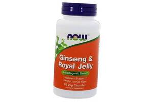 Ginseng & Royal Jelly Now Foods 90вегкапс (71128089)