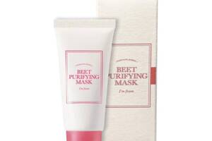 Глиняная маска для очистки пор с PHA-кислотой I'm From Beet Purifying Mask 30 г