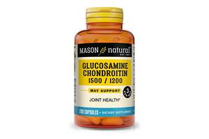 Глюкозамин и Хондроитин 1500/1200 Glucosamine Chondroitin Mason Natural 280 капсул