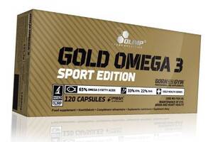 Gold Omega-3 Sport Olimp Nutrition 120 гел капс (67283007)