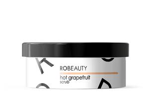 Грейпфрутовый антицеллюлитный скраб для тела с активным компонентом HotFlux Grapefruit scrub RoBeauty 350 г