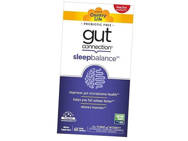 Gut Connection Sleep Balance Country Life 60вегкапс (72124011)