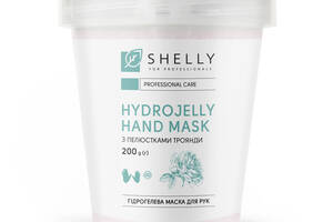 Гидрогелевая маска для рук с лепестками розы Shelly 200 г