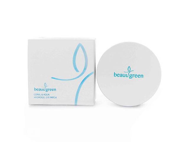 Гидрогелевые патчи BeauuGreen Coral end Aqua Hydrogel Eye Patch 60 шт