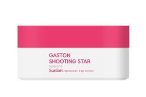 Гидрогелевые патчи розовые Gaston Shooting Star Season2 Aurora Pink eye patch