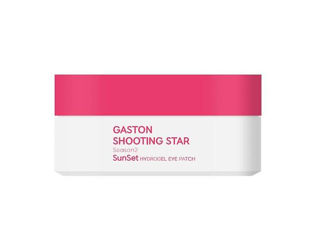 Гидрогелевые патчи розовые Gaston Shooting Star Season2 Aurora Pink eye patch