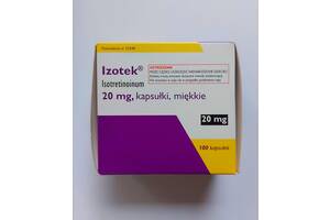 Izotek 20 mg 100 шт изотретиноин Изотек Роакутан роаккутан акнети