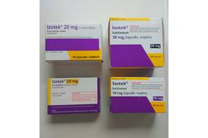 Izotek 20 mg 60 шт ізотретиноін Ізотек Роакутан роаккутан акнетін