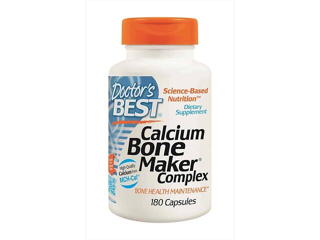 Комплекс для костей Calcium Bone Maker Doctor's Best 180 капсул (1389)