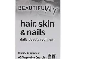 Комплекс для кожи, волос, ногтей Bluebonnet Nutrition Beautiful Ally, Hair, Skin & Nails 60 Veg Caps