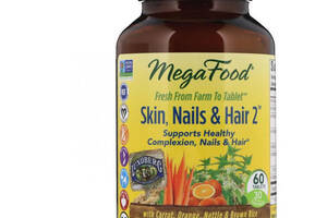 Комплекс для кожи волос ногтей MegaFood Skin Nails & Hair 2 60 Tabs